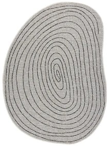 Koberec ORGANIC 2743 krémový / čierny / naturálny