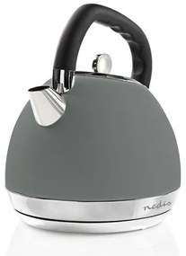 Nedis KAWK520EGY − Rýchlovarná kanvica 1,8 l 1850-2200W/230V šedá
