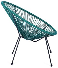 Zelené kovové/plastové záhradné kreslo Avocado Comfort – Bonami Selection