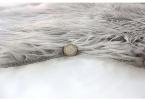 Flair Rugs koberce AKCIA: 160x230 cm Kusový koberec Faux Fur Sheepskin Grey - 160x230 cm