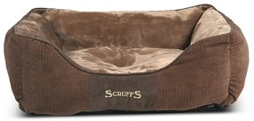 Hnedý plyšový pelech pre psa 50x60 cm Scruffs Chester M – Plaček Pet Products