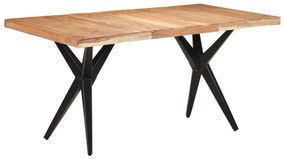 Jedálenský stôl 160x80x76 cm masívne akáciové drevo 323565
