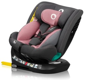 Lionelo - Autosedačka s otočnou základňou BASTIAAN ONE i-Size 40-150 cm Pink Rose