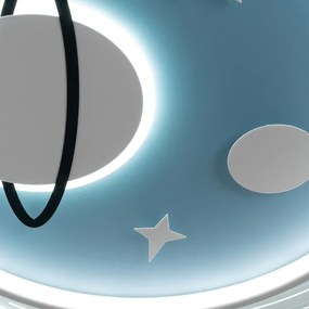Brilagi -LED Detské stropné svietidlo STARSHIP LED/64W/230V 3000/4500/6000K modrá