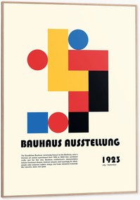 Nástenná dekorácia v ráme Bauhaus