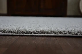 Koberec Micro fiber soft shaggy strieborný