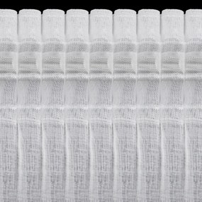 ZÁCLONA NA PÁSKE KIRA3, SADA 2KS 140X270 CM BIELA