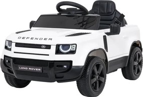 Elektrické autíčko Land Rover Defender biele