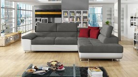 Rohová sedačka Alphard (p) (Soft 017/Uttario Velvet 2971/Kronos 02)