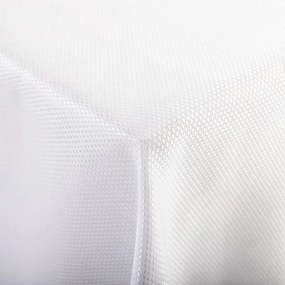 Biante Dekoračný behúň na stôl Monako PM-126 Drobný nopkový vzor biely 35x180 cm