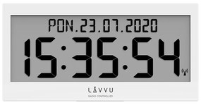 Digitálne hodiny s češtinou LAVVU Modig riadené rádiovým signálom LCX0010 37cm