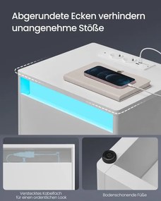 Nočný stolík s LED osvetlením LET618T15