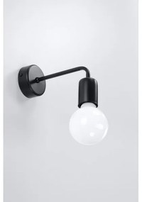 Nástenné svietidlo DUOMO 1xE27/60W/230V čierna