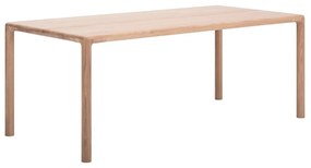 Jedálenský stôl z dubového dreva 90x200 cm Derven – Gazzda