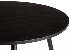 Okrúhly jedálenský stôl z teakového dreva ø 110 cm Mo – White Label