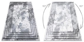 Luxusný kusový koberec akryl Remox šedý 70x140cm