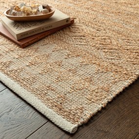 Ručne tkaný koberec s prímesou juty v prírodnej farbe 200x290 cm Asher Natural – Asiatic Carpets