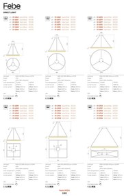 Redo 01-2817 - LED Stmievateľné nástenné svietidlo FEBE LED/24W/230V zlatá
