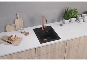 ALVEUS 1139771 - Kuchynský drez ATROX 50x40 cm granit/čierna