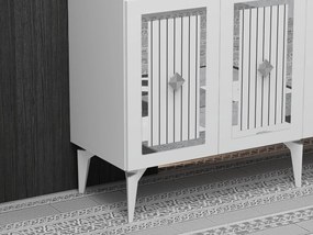 Skrinka Kutevi 1 (biela + strieborná) . Vlastná spoľahlivá doprava až k Vám domov. 1093460