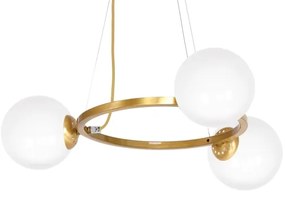Luster na lanku VIENNA 3xE14/40W/230V zlatá