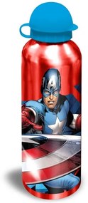 EUROSWAN ALU fľaša Avengers Kapitán Amerika  Hliník, Plast, 500 ml