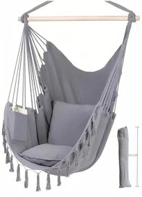 2Kids Toys - Závesné hojdacie kreslo sivé