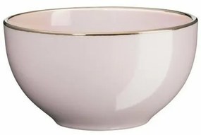Mäser Polievkovámiska Metallic RIM Pink, 18,6 cm, 6 ks