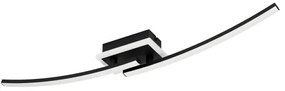 Eglo 901217 - LED Stropné svietidlo LUNGOLAGO LED/12W/230V 4000K čierna