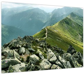 Obraz - Horská krajina (70x50 cm)