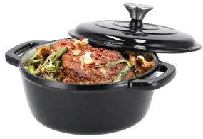 Silvercrest®  Liatinový hrniec, 2,8 l (čierna)  (100393108)