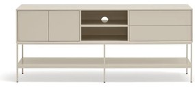 Krémový TV stolík 175x74x45 cm Platt – Teulat