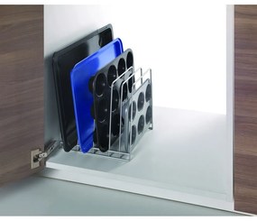 Držiak na pokrievky z nerezovej ocele Nevada – Metaltex