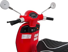 Ramiz Vespa skúter ROMA Červená