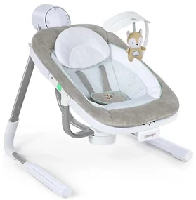 Ingenuity - Detská vibrujúca hojdačka s melódiou ANYWAY SWAY RAY 4xLR14 AG0705