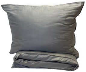 Obliečky bavlnený satén exclusive Modern sivé 200x140cm+90x70cm TiaHome