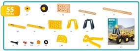 Brio Builder - sklápač Volvo - 55 ks