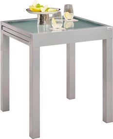 XXXLutz ZÁHRADNÝ STÔL, kov, sklo, 70-140/70/75 cm Ambia Garden - Záhradné stoly - 000815000507