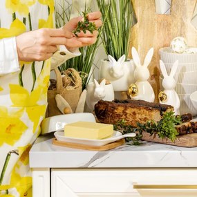 Dóza na maslo FINCAN 958339 biela