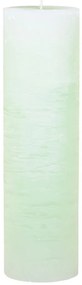 Zelená valcová sviečka Macon Rustic verte - Ø 10*35 cm / 210 hodín