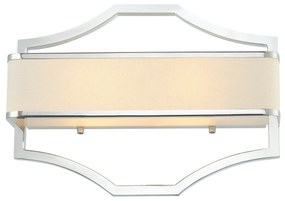 Orlicki design Dizajnové nástenné svietidlo Gerdo chróm