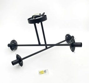 Brilagi - Prisadený luster MALIVA 4xE14/15W/230V čierna/biela