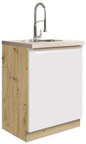 Skrinka do kuchyne Glamour11d White