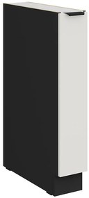 Kuchynská skrinka Aria-Wh/Bl Anti Fingerprint 15d Cargo Bb