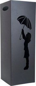 Kovový stojan na dáždniky Rain2, 60x20 cm