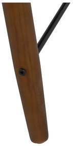 Čierny kovový konferenčný stolík 60x109,5 cm Oslo – Ixia