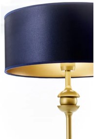 Jupiter 2116 - Stolná lampa KASZMIR 1xE27/15W/230V modrá/zlatá