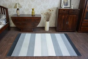 Koberec SCANDI 18247/572 - Sivé pásy