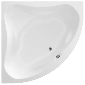 Aqualine Aqualine, DUNAJ II rohová vaňa 150x150x48 cm bez nožičiek, biela, G1350