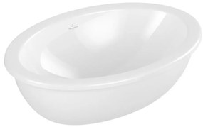 Villeroy & Boch 4A550001 - Zapustené umývadlo LOOP&FRIENDS 56x38 cm keramika/biela
